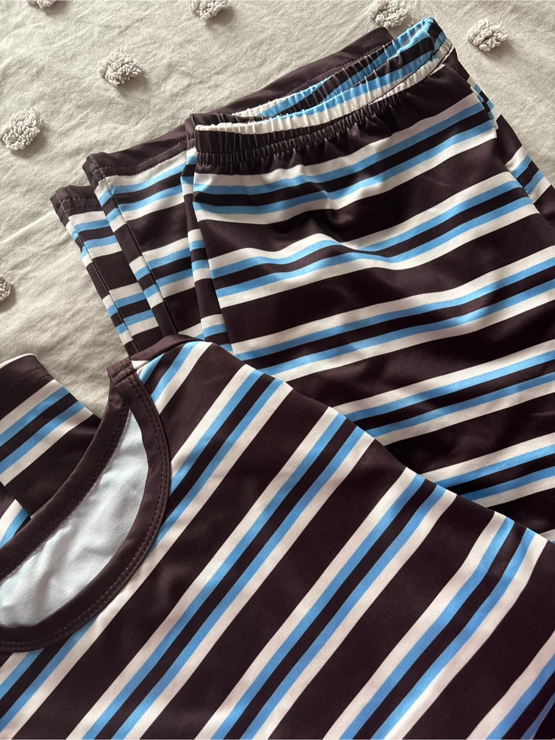 Striped Pajama Set - S - photo 4