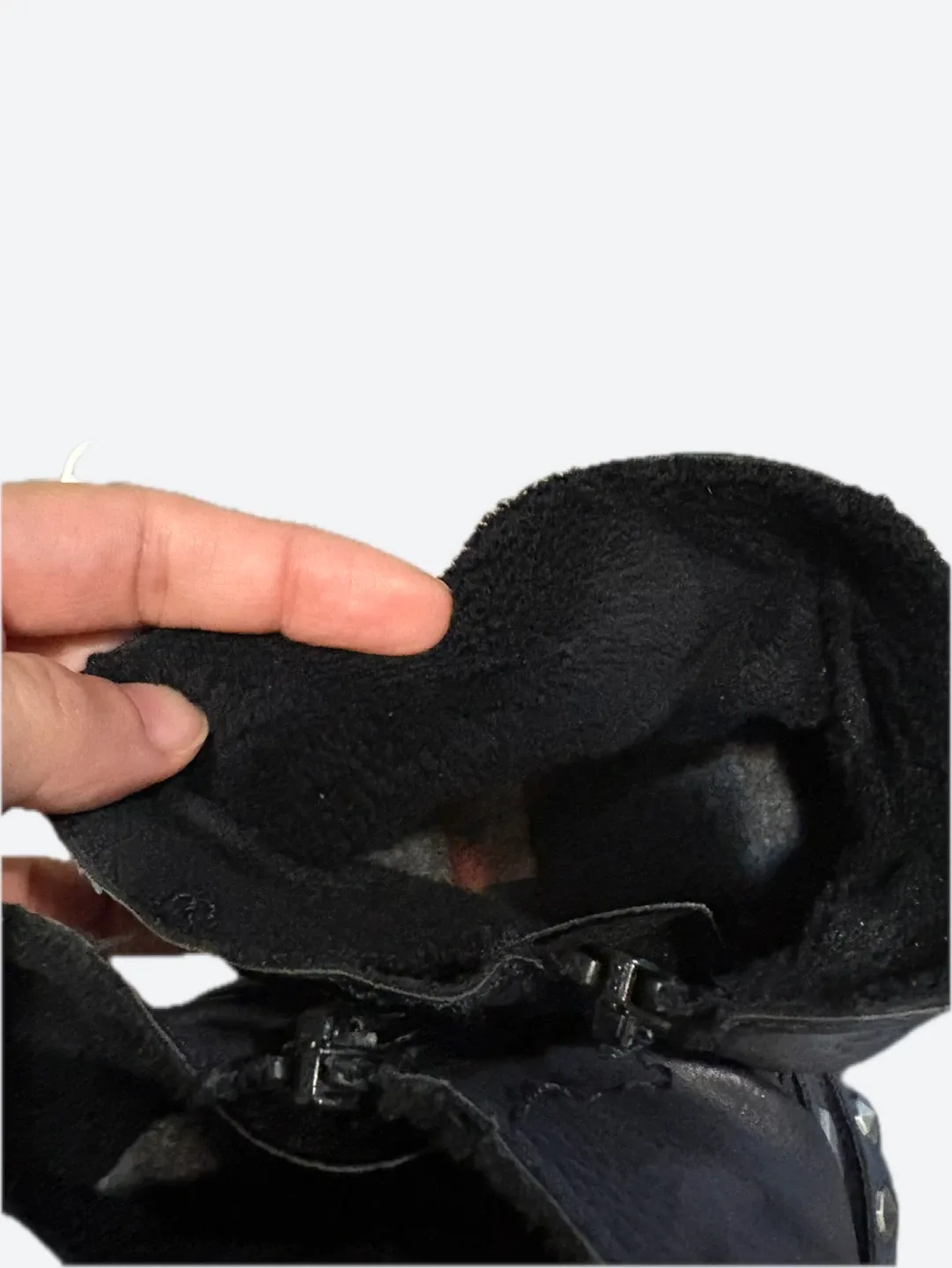 Black Leather Ankle Boots image indicator(2)