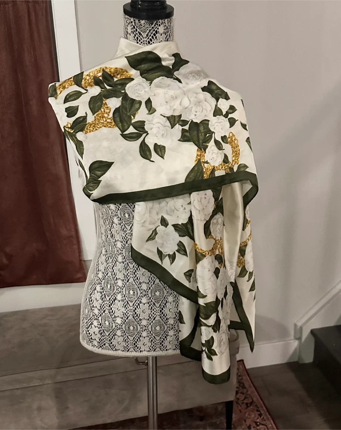 Floral Print Scarf - New - $7 - East York