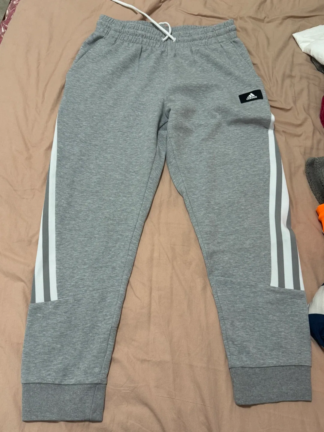 Adidas Grey Sweatpants Size L