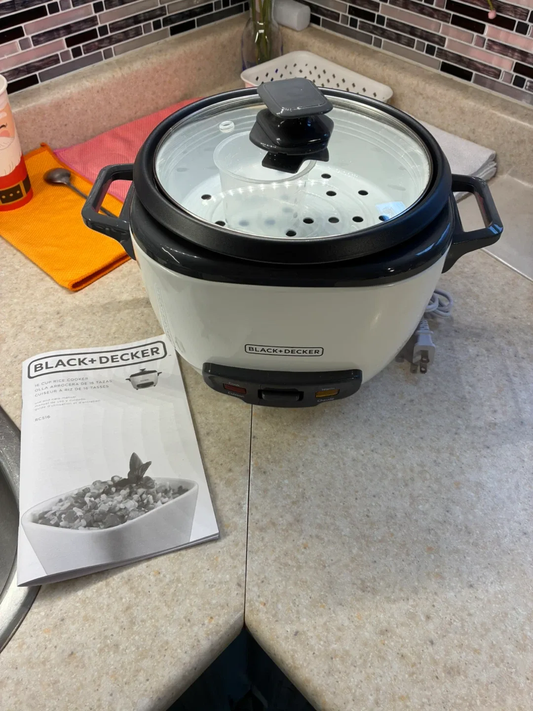 Black+Decker 16-Cup Rice Cooker