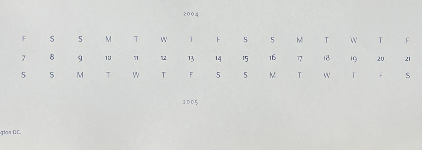 Concorde Final Flight Calendar - photo 3