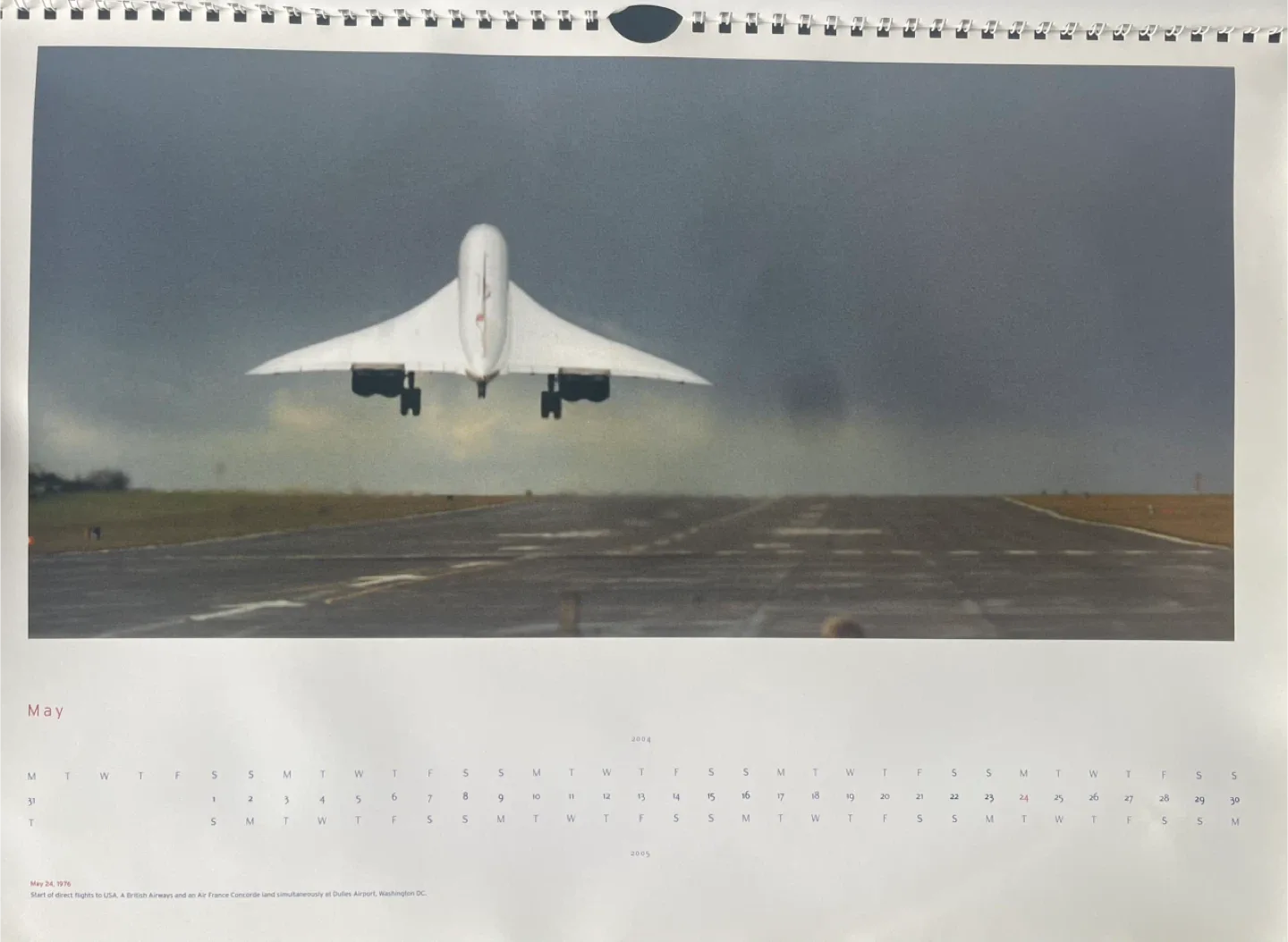 Concorde Final Flight Calendar image indicator(2)