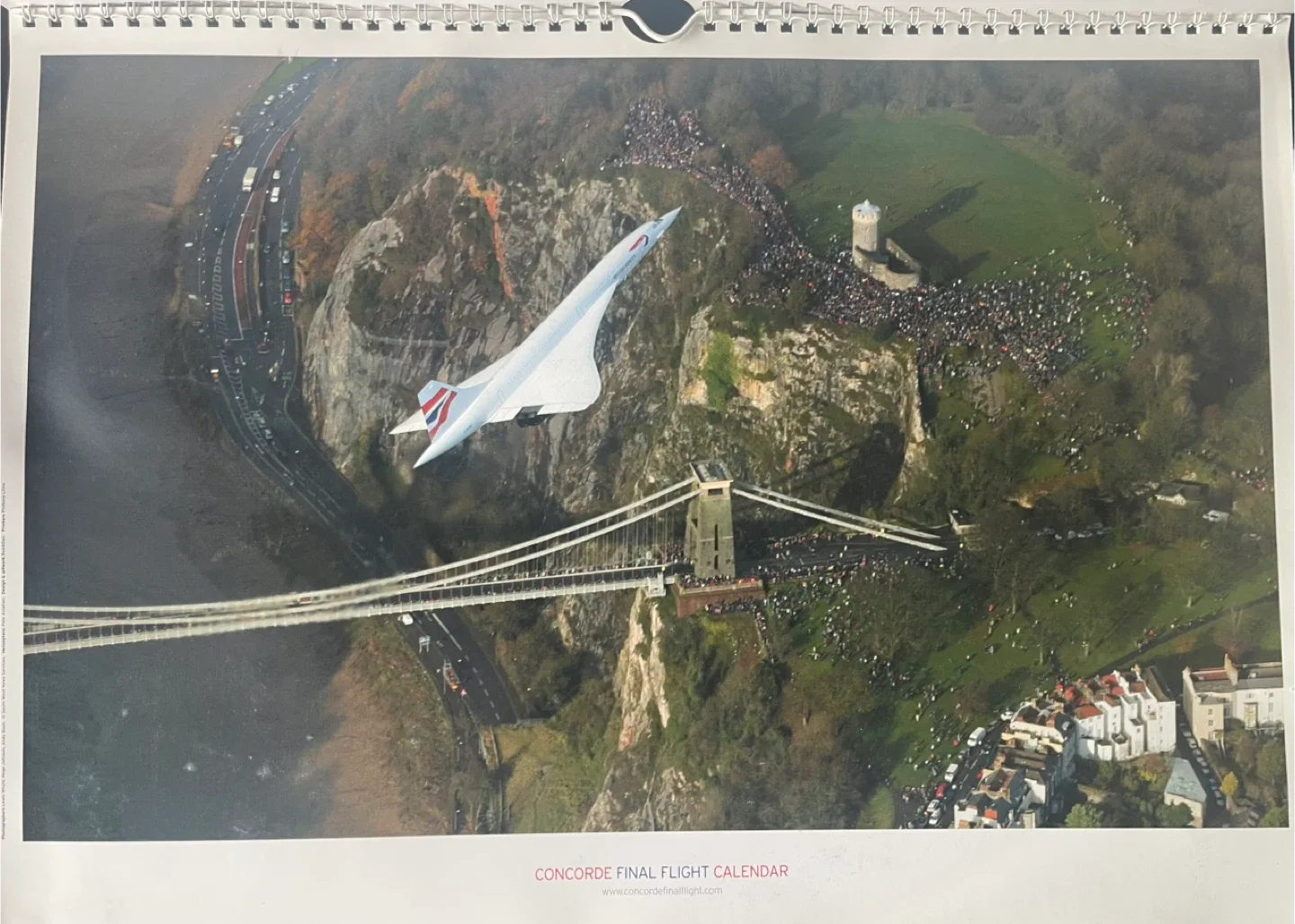Concorde Final Flight Calendar
