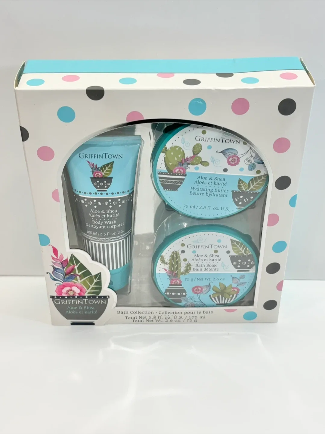 Griffin Town Bath Collection New! Aloe & Shea