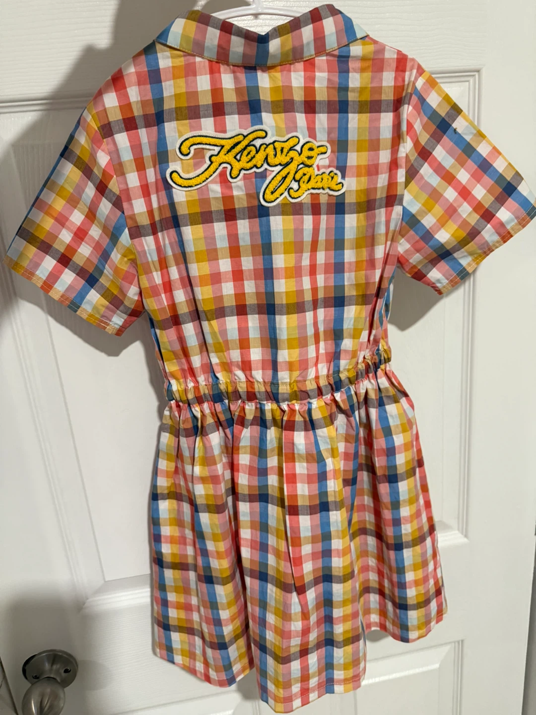 KENZO Kids Plaid Dress - girls Size 6 years - photo 2
