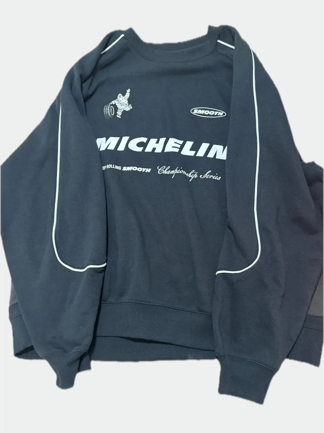 Michelin 'Keep Rolling Smooth' Crewneck