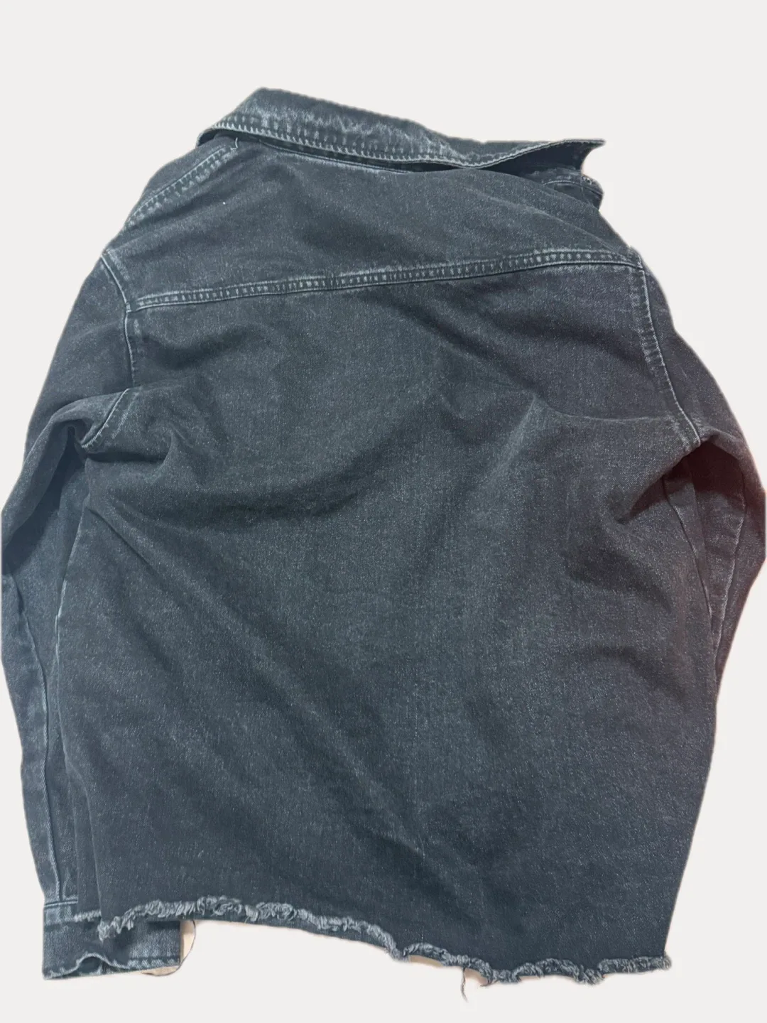 Forever 21 Distressed Denim Jacket image indicator(2)