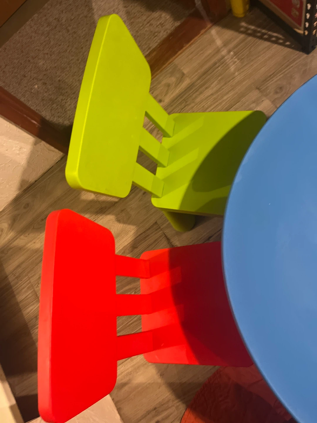RPM Kids Table and Chairs Set - Blue, Red, Green - photo 2