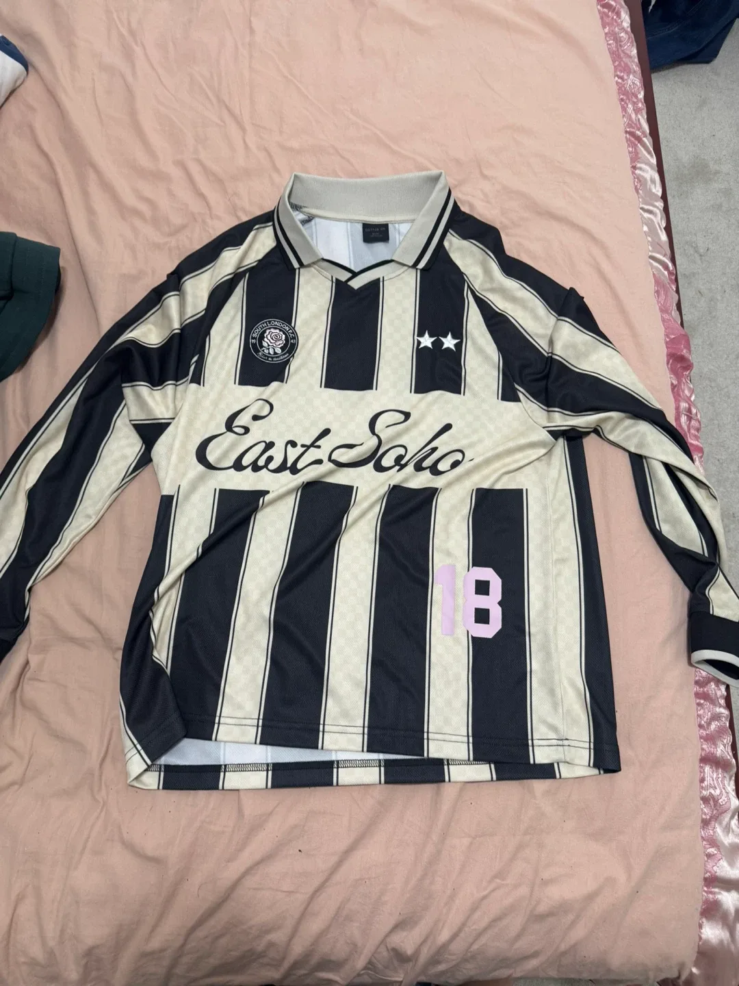 East Soho Striped Long Sleeve Jersey