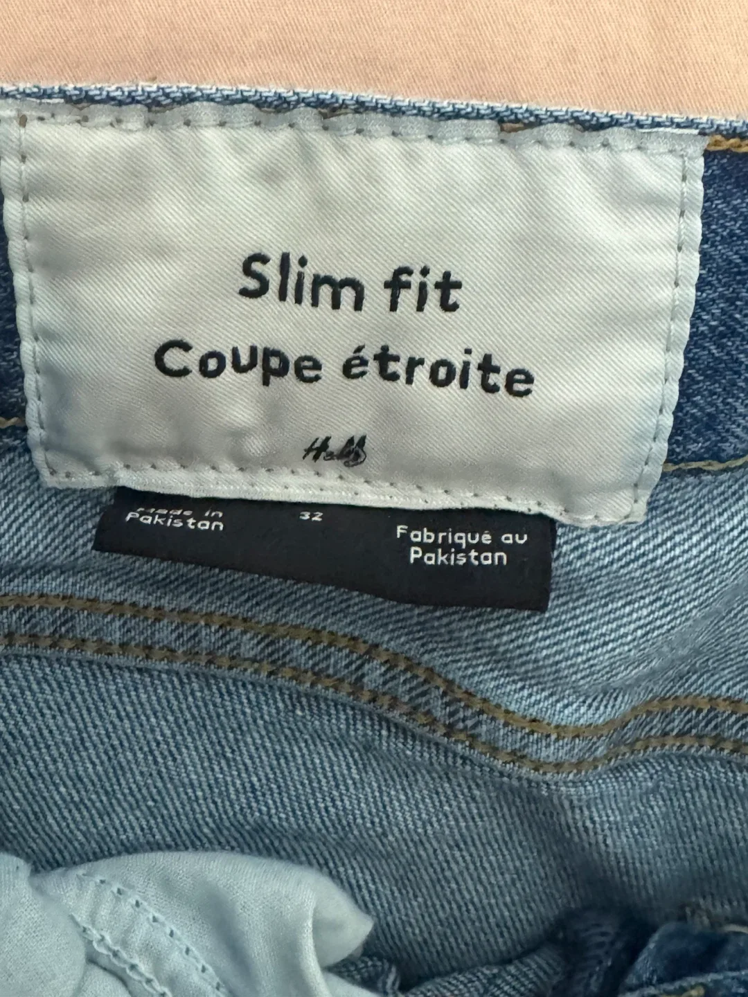 H&M Slim Fit Denim Shorts - Size 32 image indicator(2)