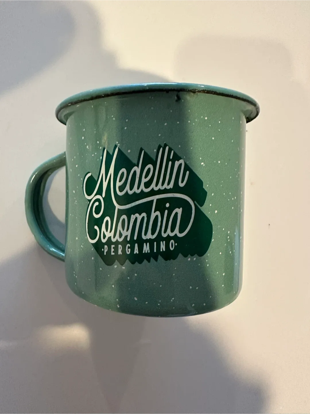 Medellin Colombia Enamel Mug