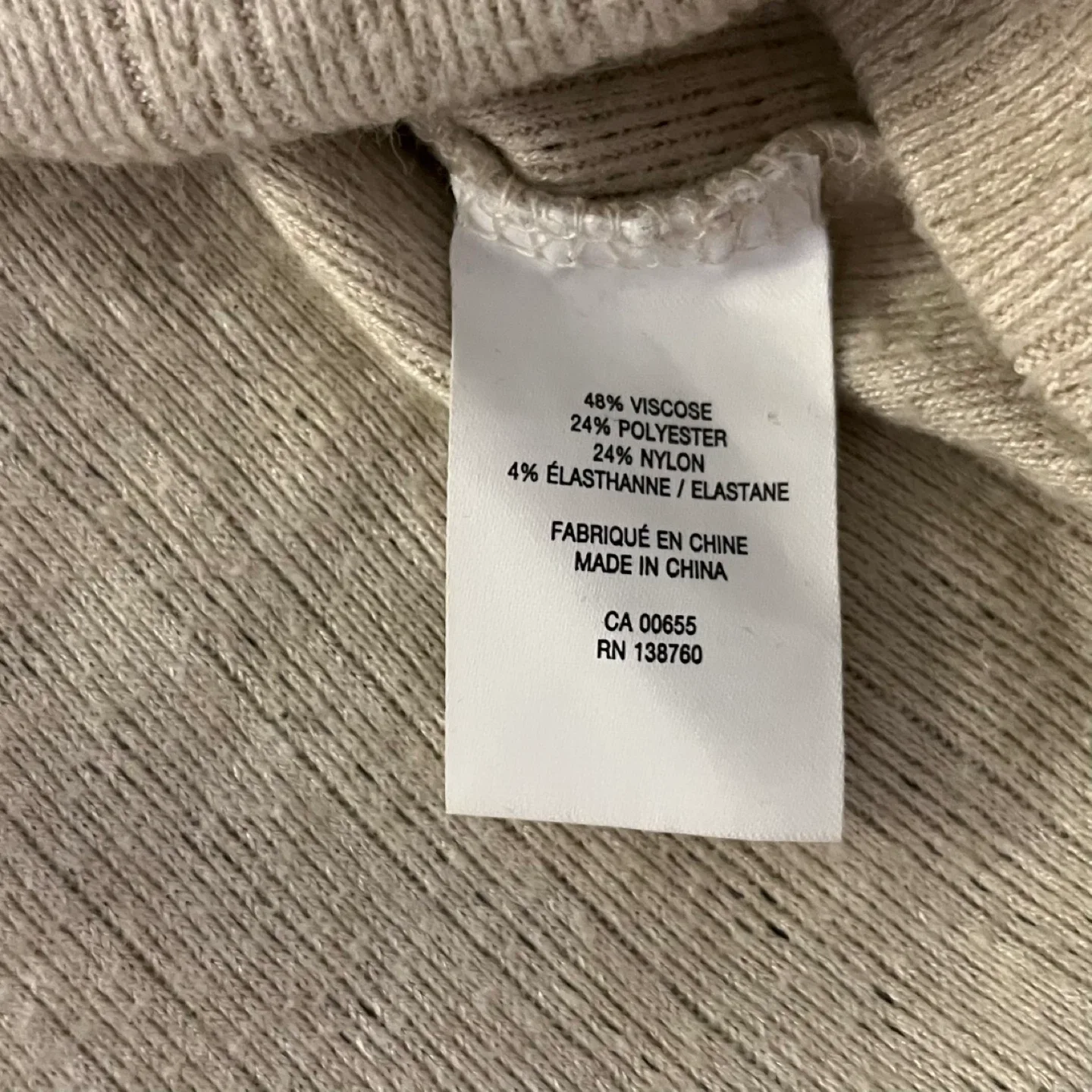 Cream Business Casual Office wear Sweater image indicator(5)