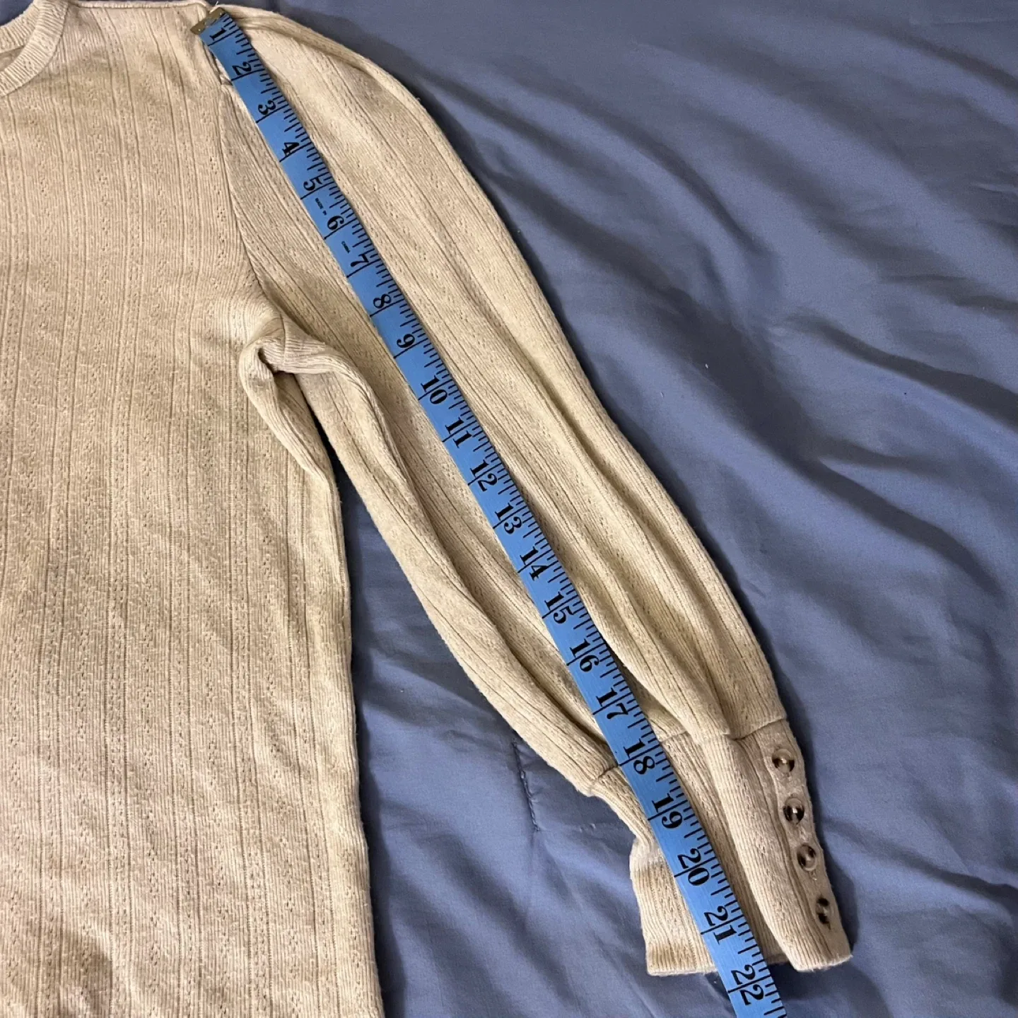 Cream Business Casual Office wear Sweater image indicator(4)