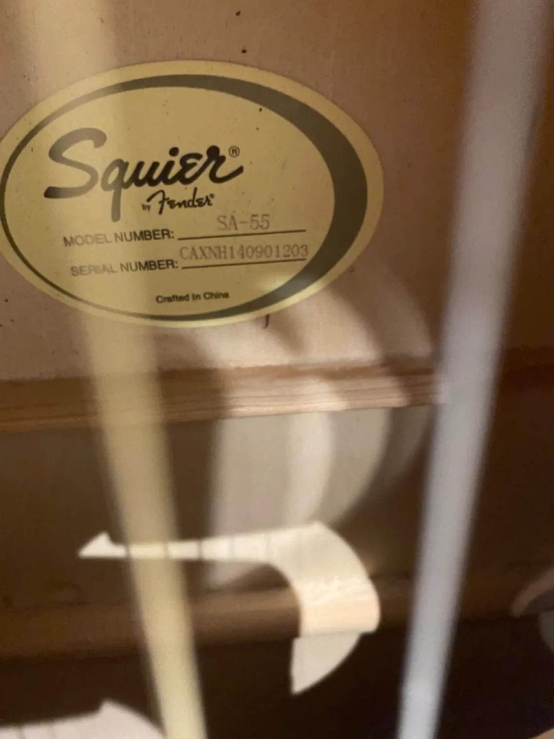 Squier by Fender SA-55 Acoustic Guitar image indicator(2)