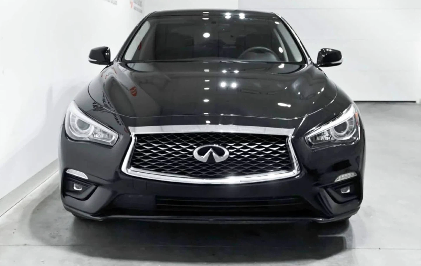 2023 Infiniti Q50 Black Sedan 27k mileage