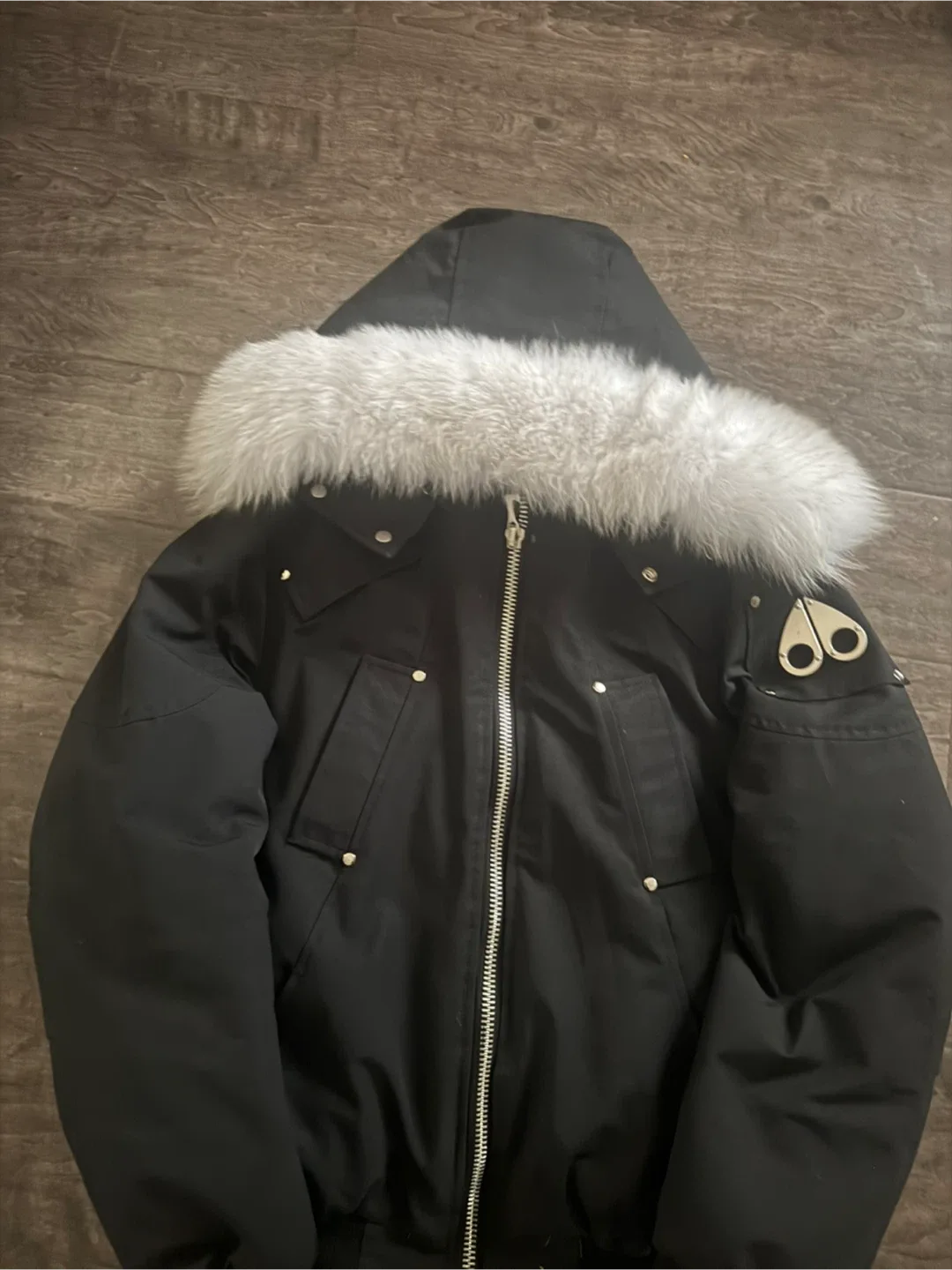 Moose Knuckles Bomber Jacket - Size S