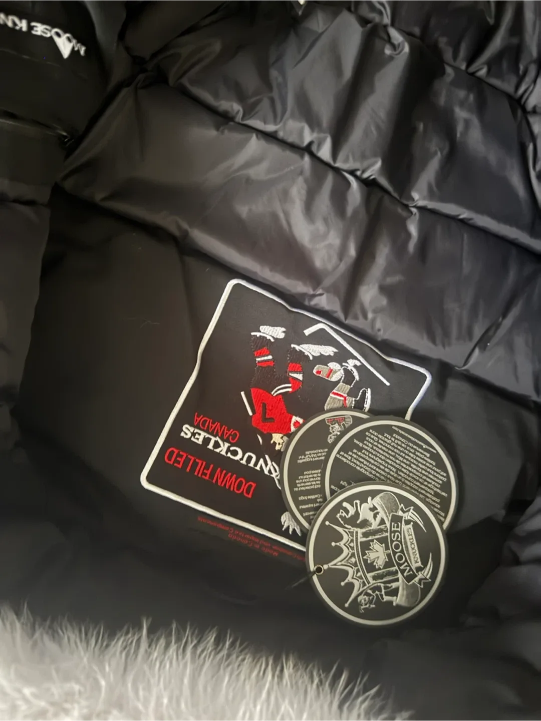 Moose Knuckles Bomber Jacket - Size S image indicator(3)