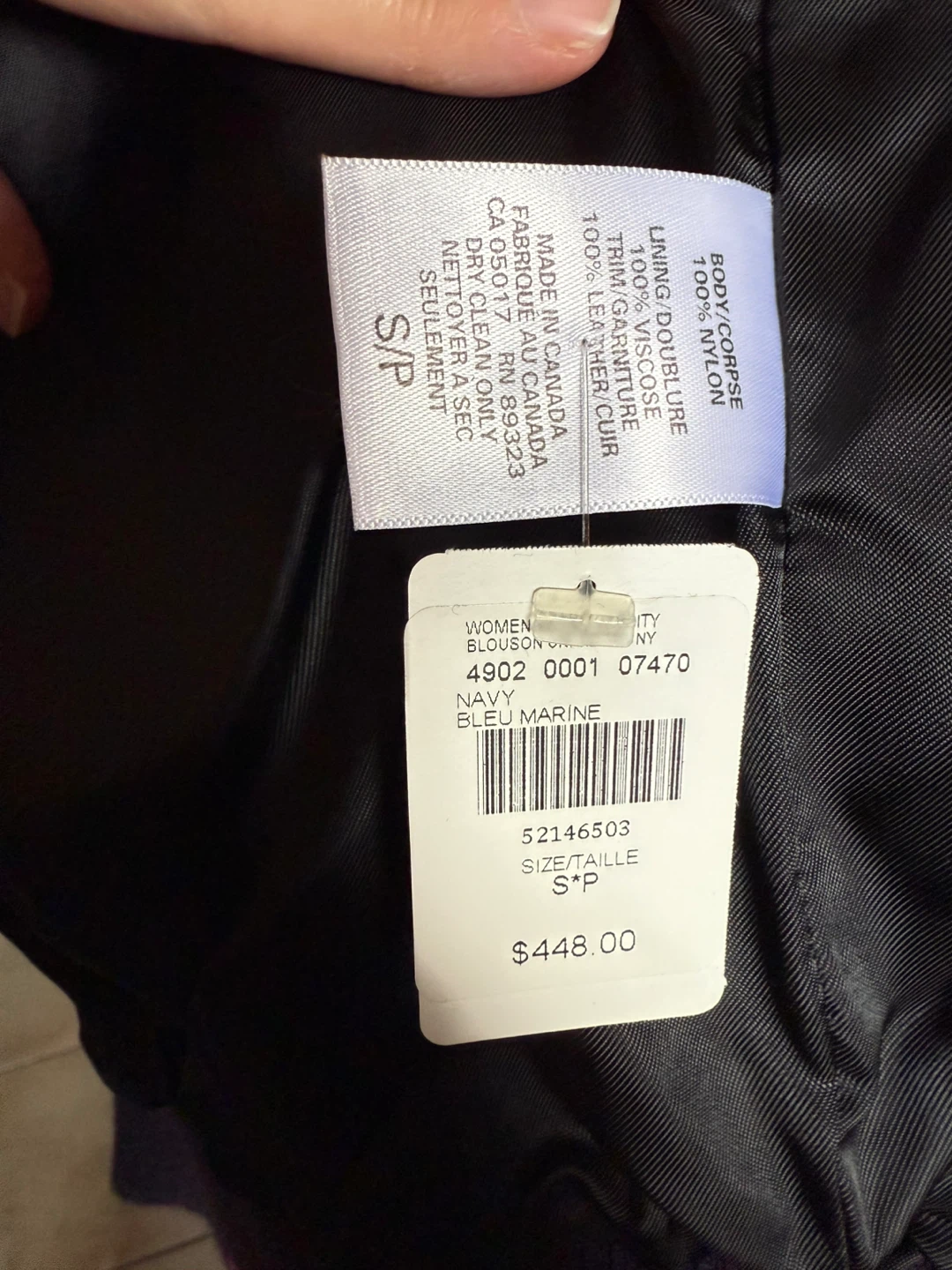 Roots Women's Varsity Jacket - Size S - photo 5