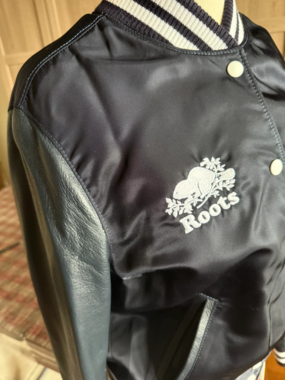 Roots Women's Varsity Jacket - Size S - photo 4