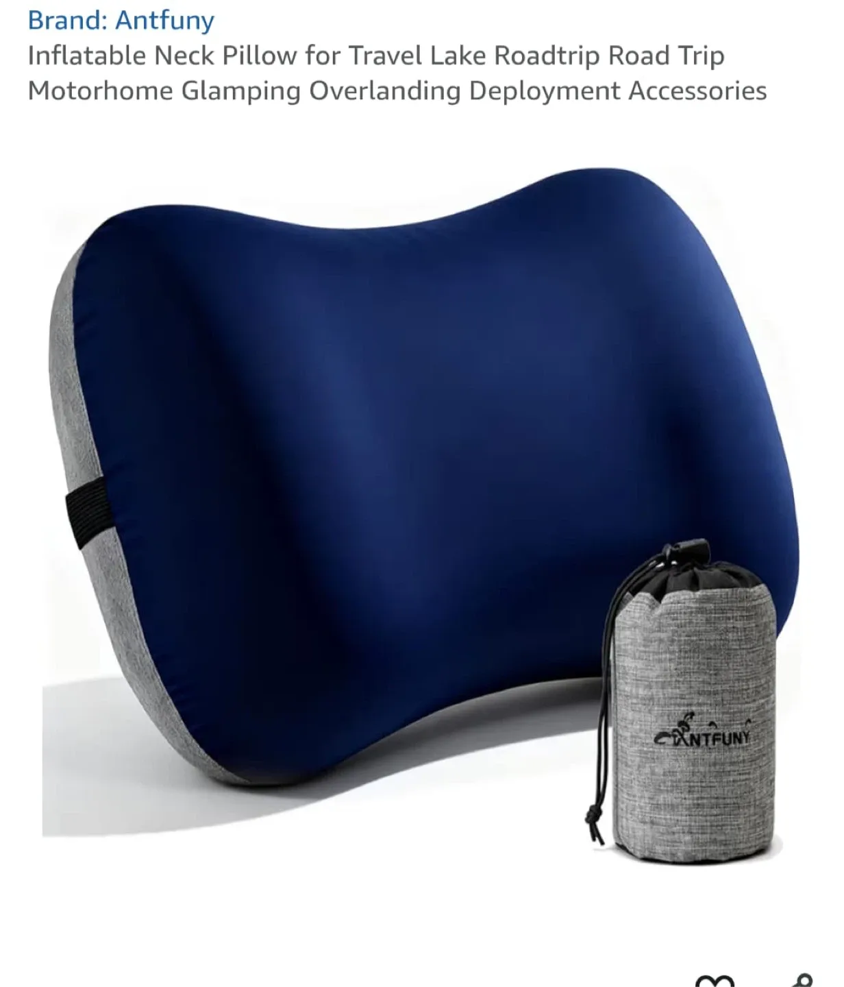 Antfuny Inflatable Neck Pillow - Travel & Camping