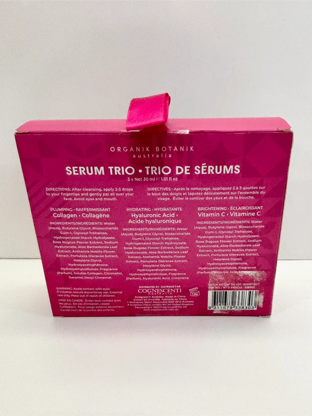 Organik Botanik Australia Serum Trio Set - New image indicator(3)