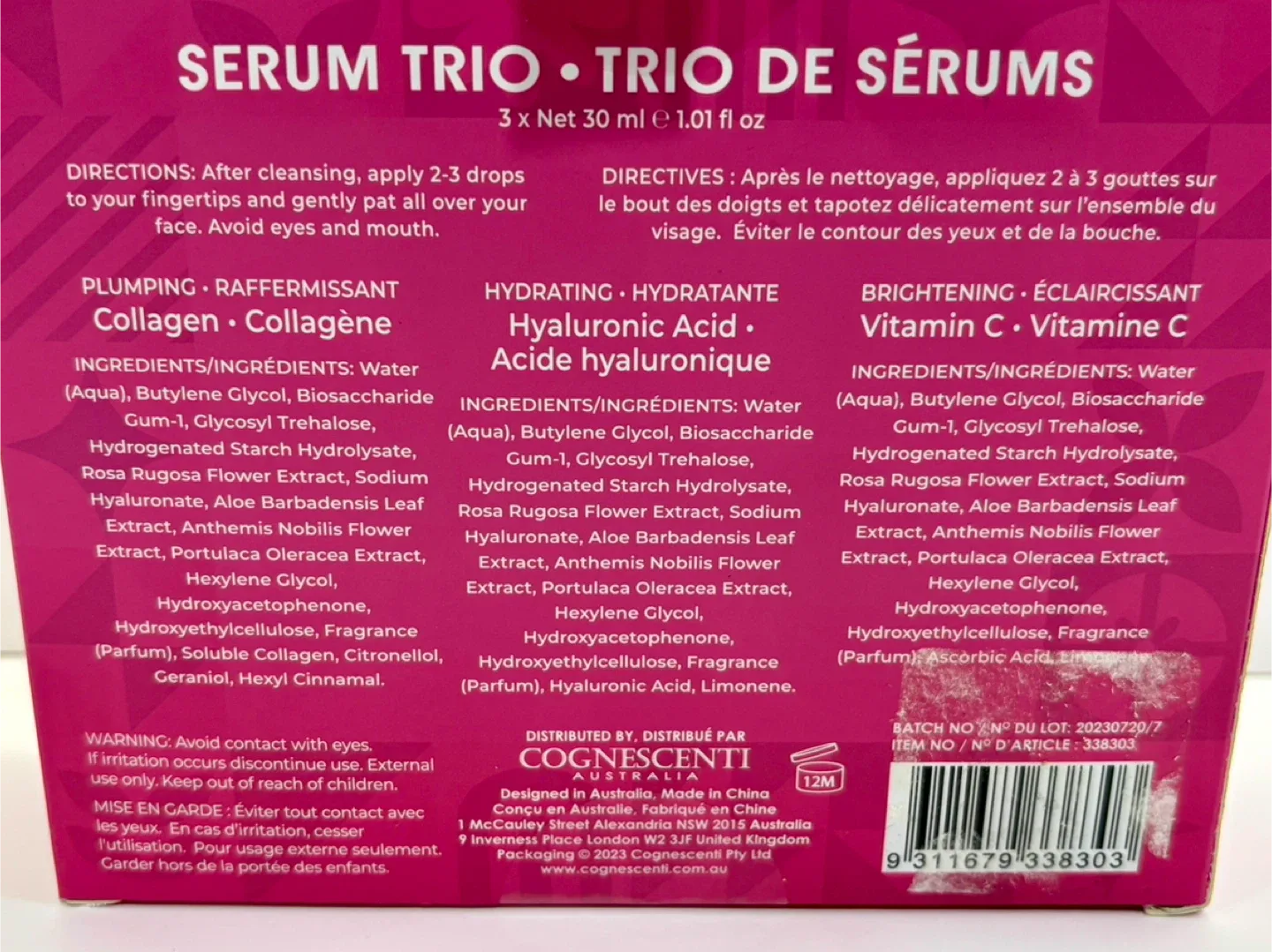 Organik Botanik Australia Serum Trio Set - New image indicator(4)
