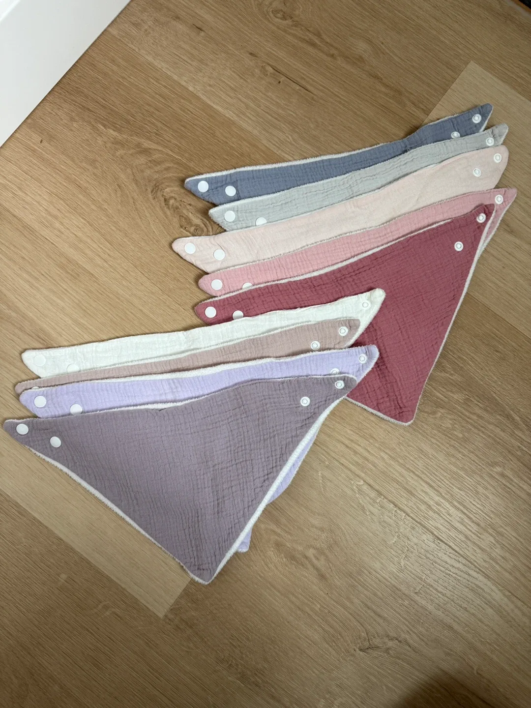 Baby Bandana Bibs - Variety of Colours