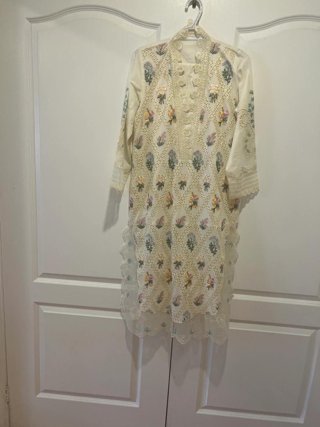 Floral Embroidered Dress