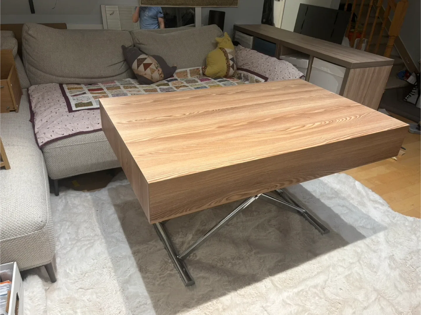 Expandable Convertible Coffee Table to Dinner Table image indicator(8)