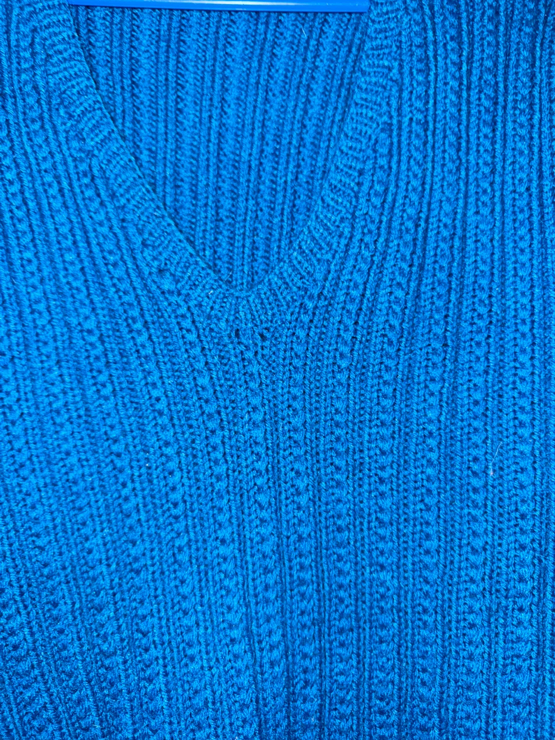Women’s Sweater Vest Blue {Large} - photo 2