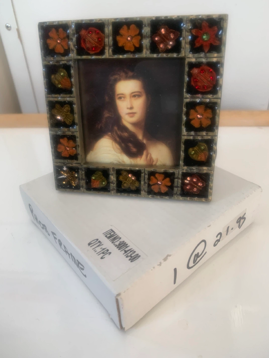 Assorted Photo Frames - Solid Brass, Silverplated, Floral - photo 3