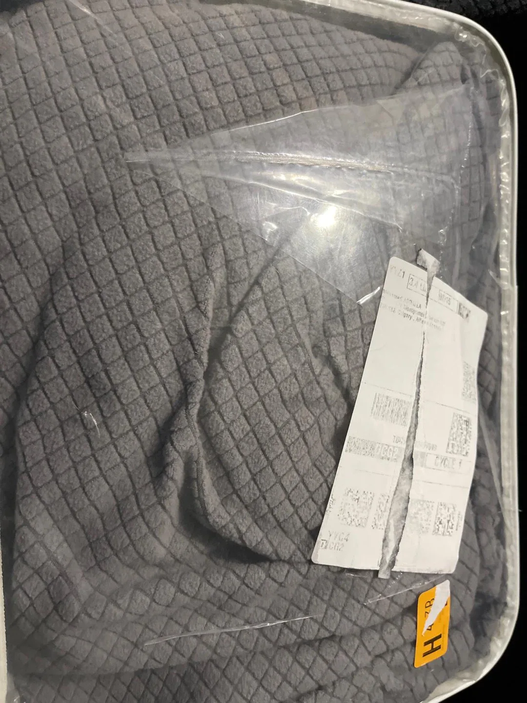 XL -Love seat Grey Sofa Cover - Elasticated