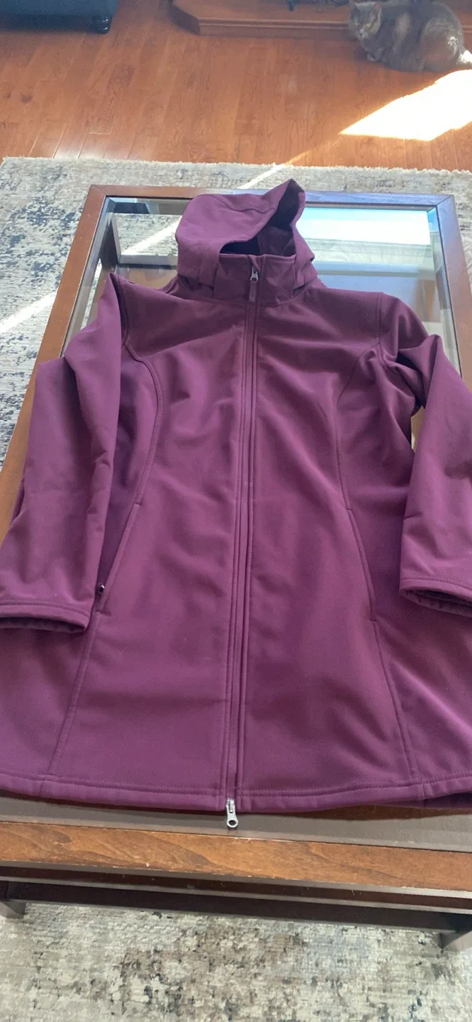 Athletic Works XL Purple Softshell Jacket