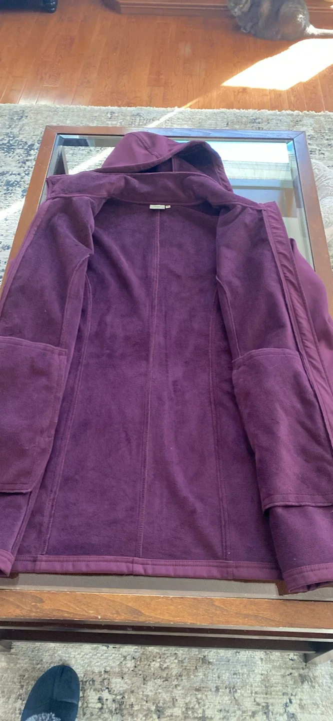 Athletic Works XL Purple Softshell Jacket image indicator(3)