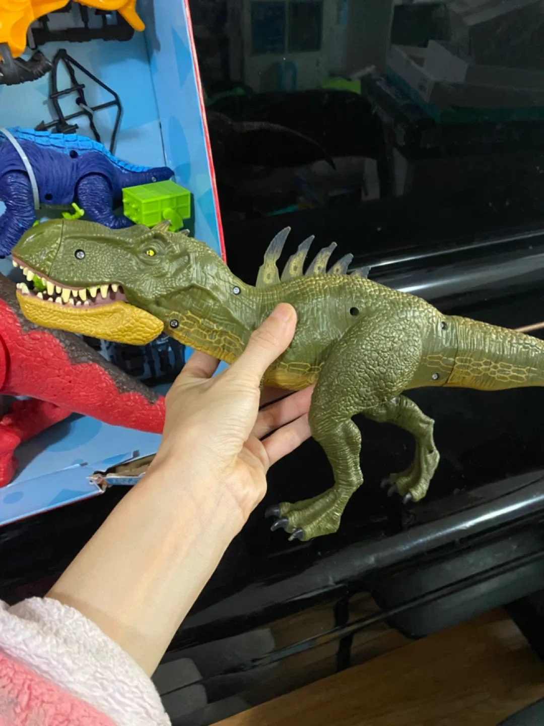 JW Electric Sound Dinosaur Toy