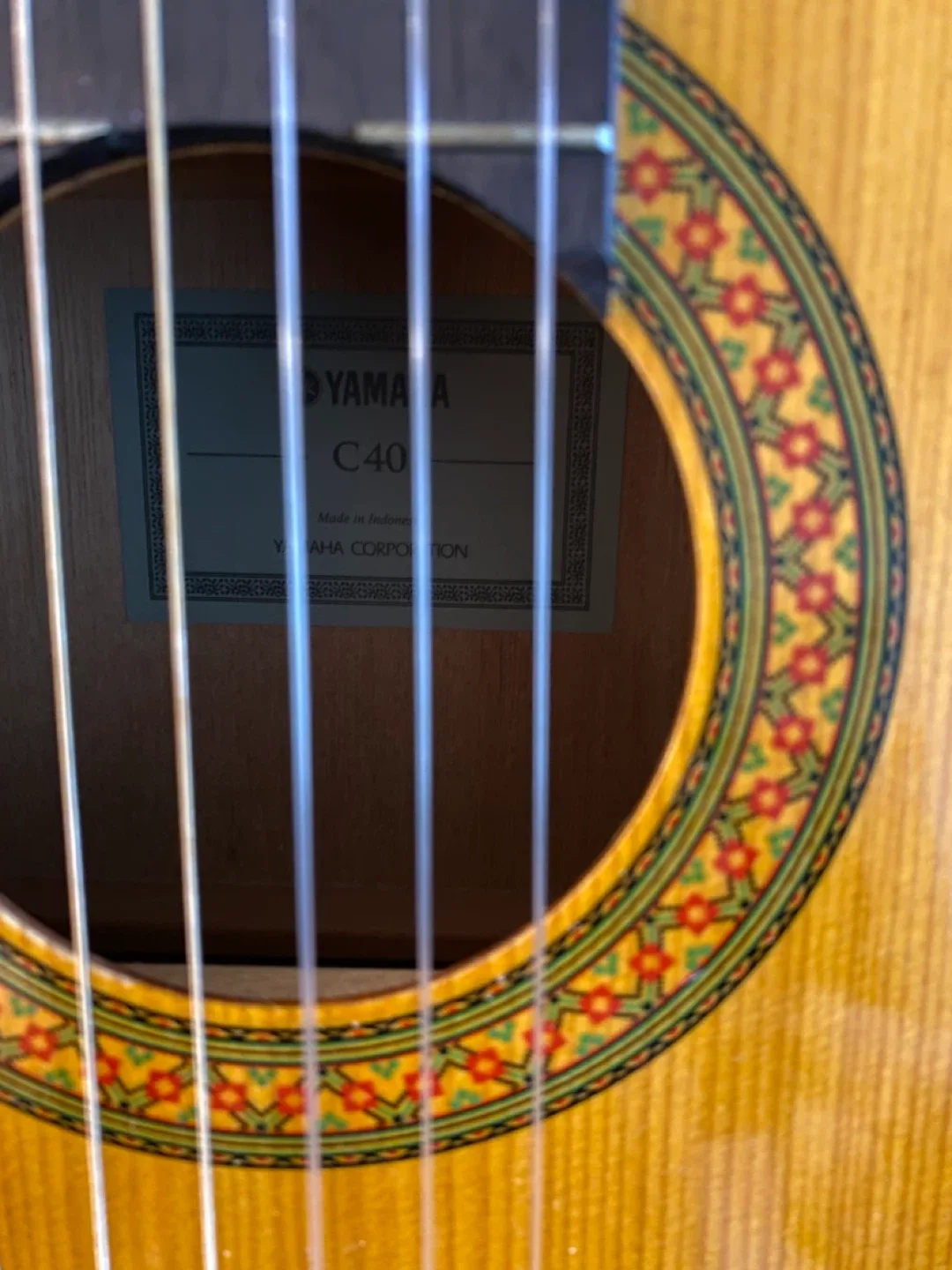 Yamaha C40 Classical Guitar image indicator(2)