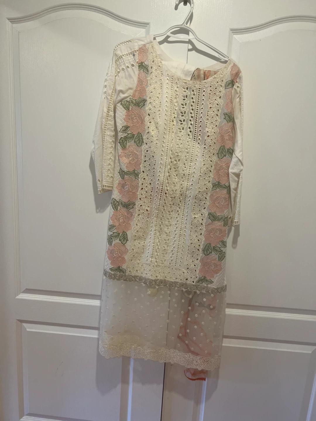 Floral Embroidered Dress