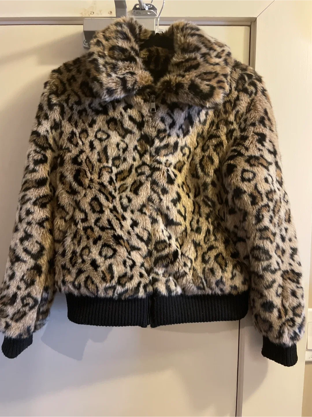 Banana Republic Faux Fur Jacket - XS