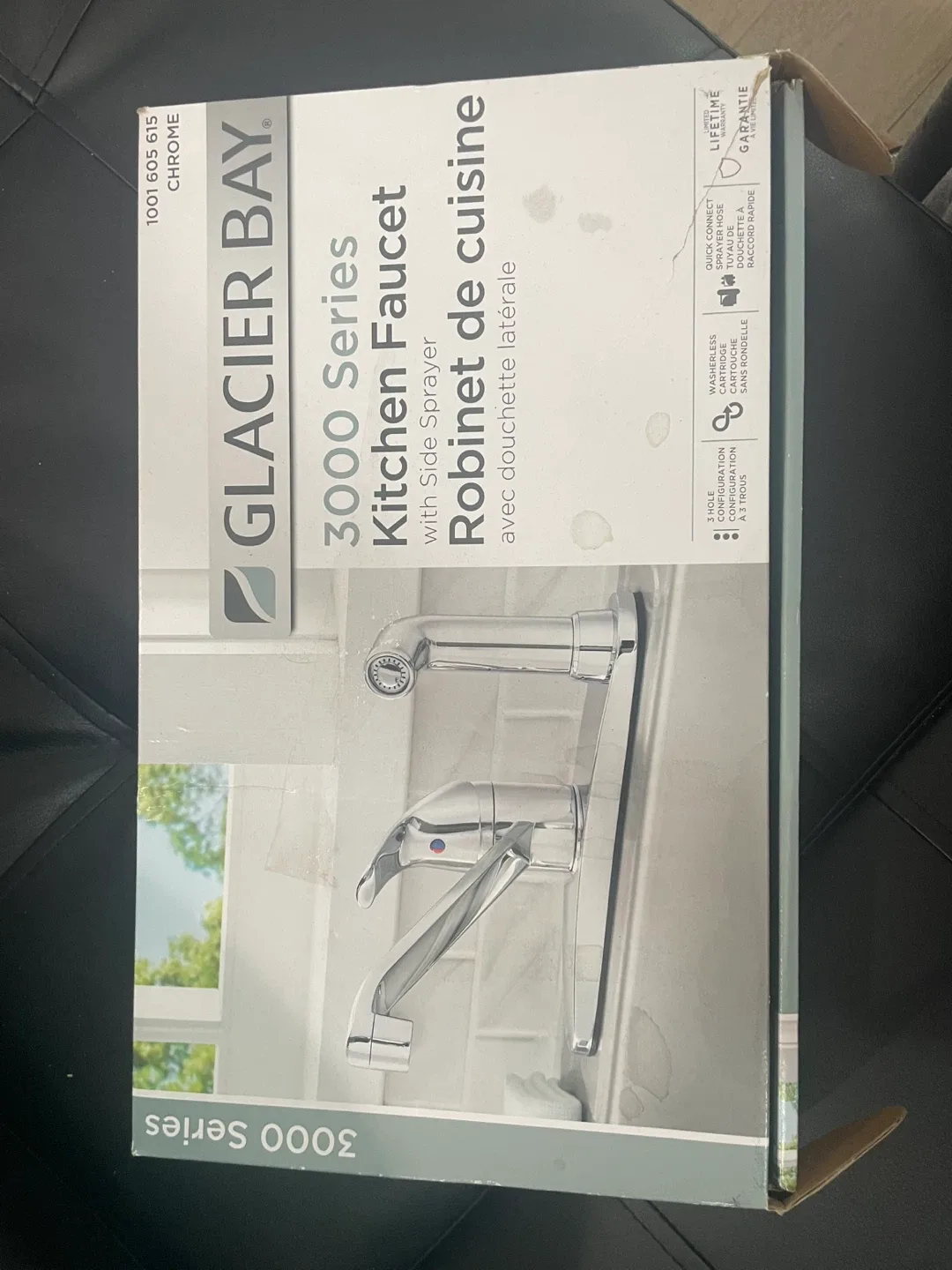 Glacier Bay 3000 Series Kitchen Faucet - Chrome
