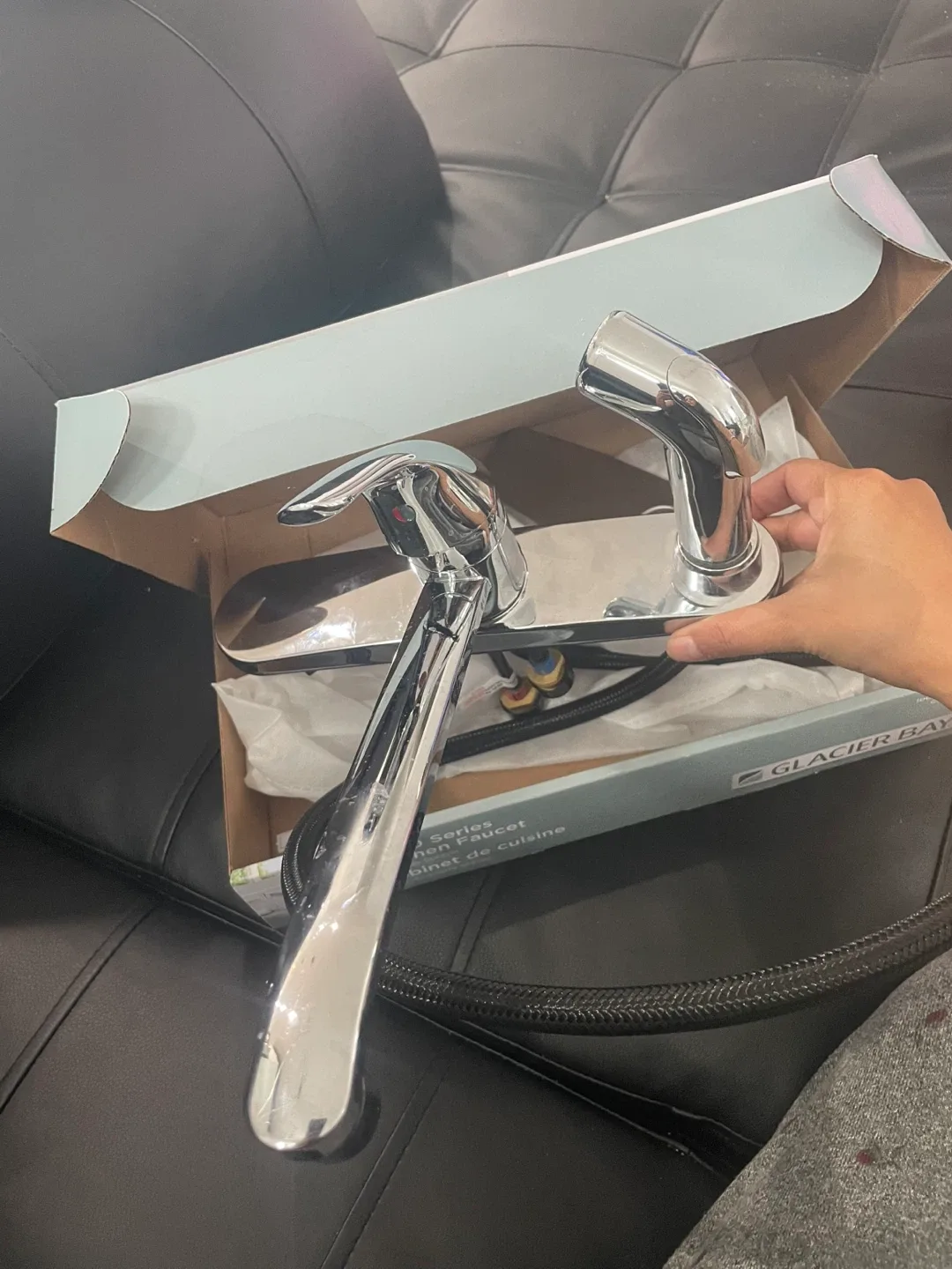 Glacier Bay 3000 Series Kitchen Faucet - Chrome image indicator(2)