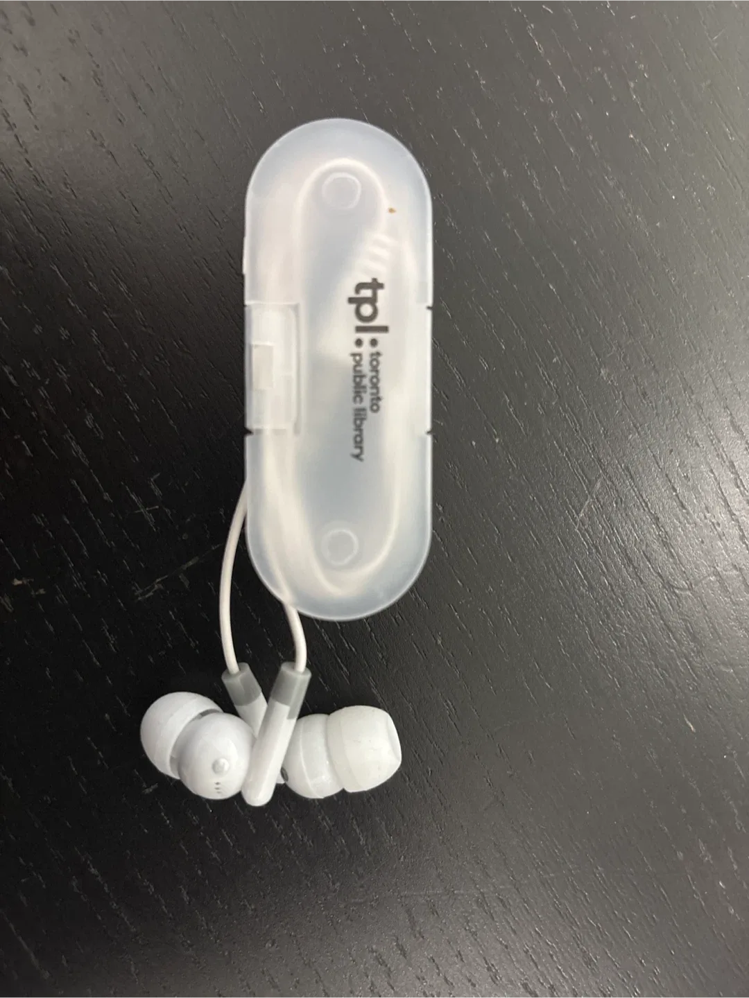 Toronto Public Library Earbuds