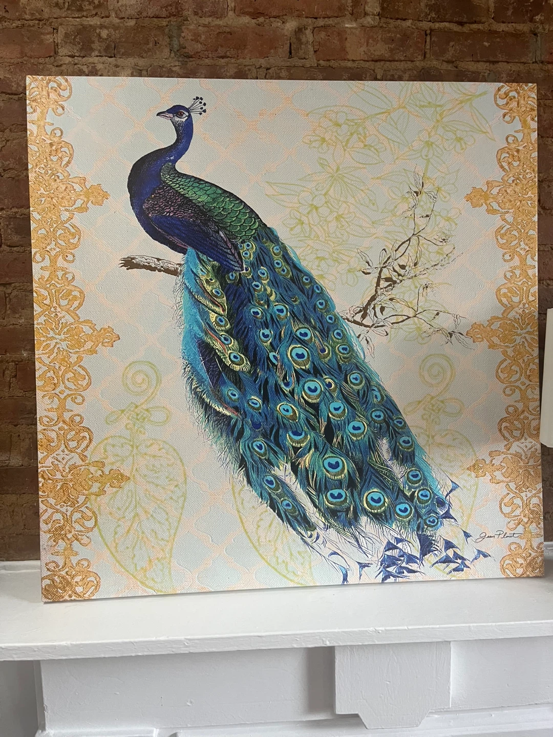 Peacock Canvas Wall Art