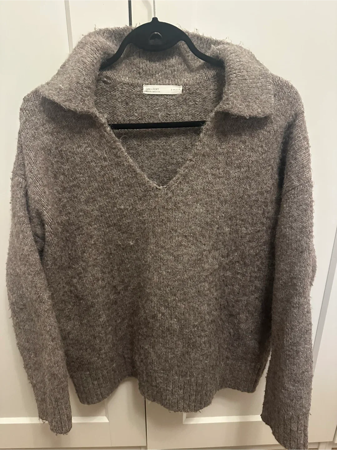 Oak + Fort Brown Sweater - Size S/M