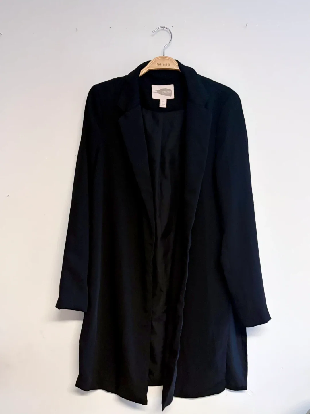 Forever 21 Black Blazer with side slits !