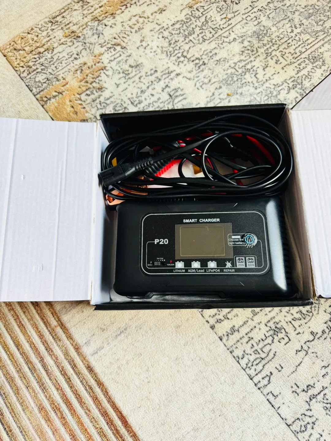 12V/24V Automatic Battery Charger and Maintainer - New image indicator(2)