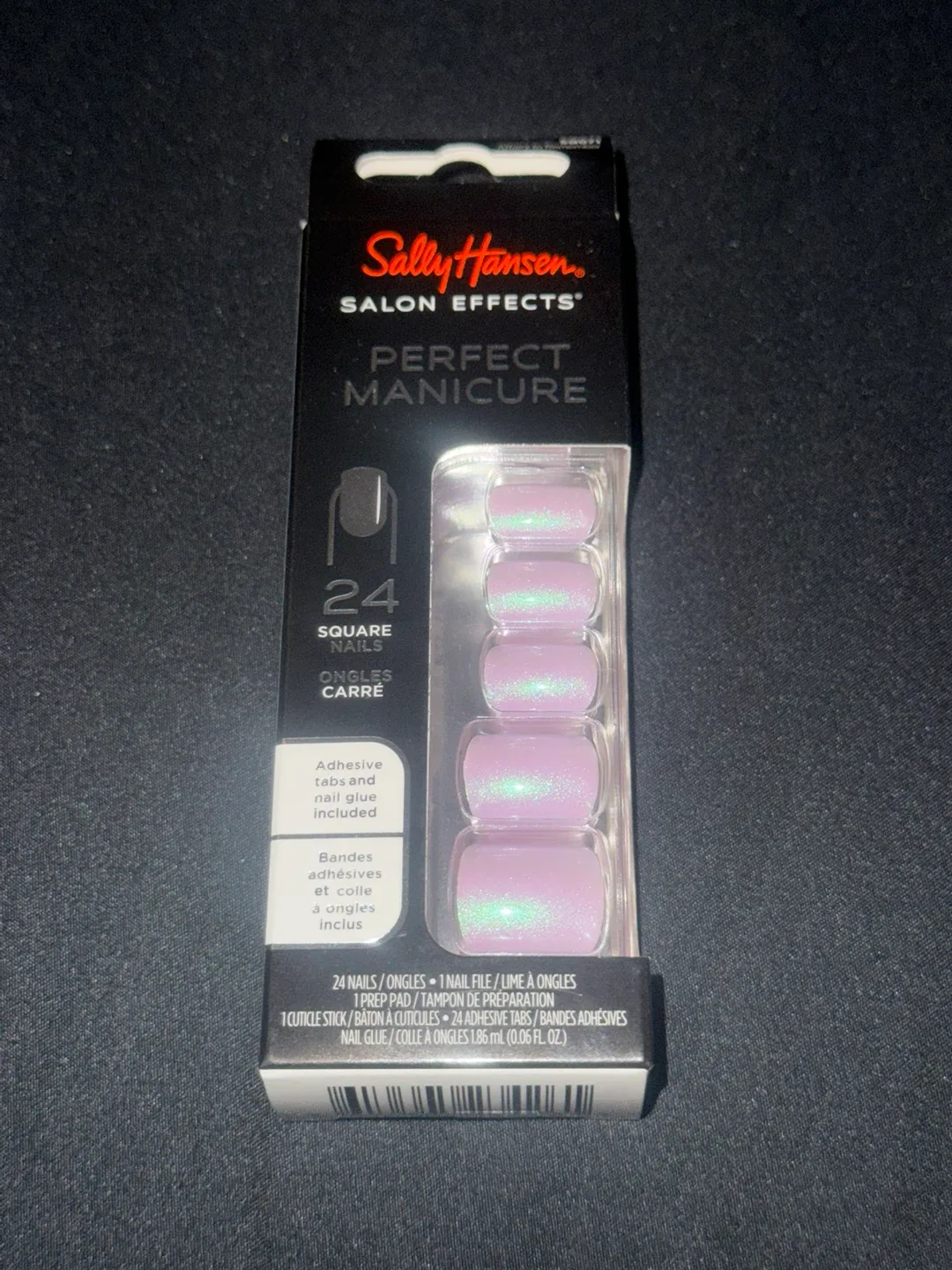 Sally Hansen Salon Effects Perfect Manicure - 24 Square Nails