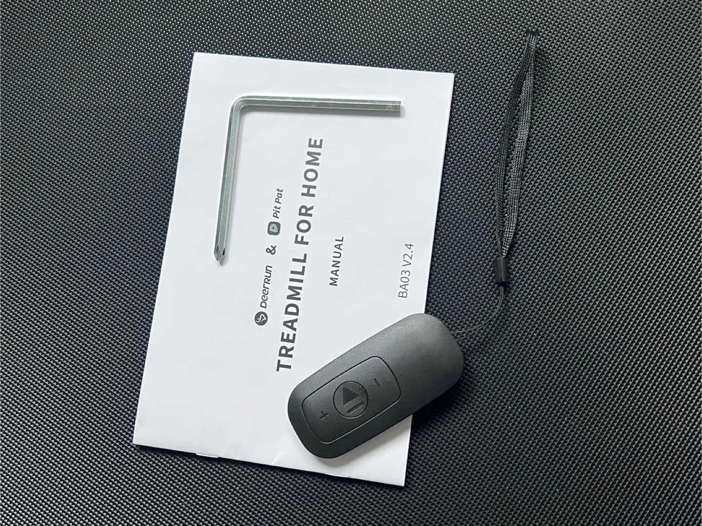 Deer Run under desk walking pad with remote image indicator(2)