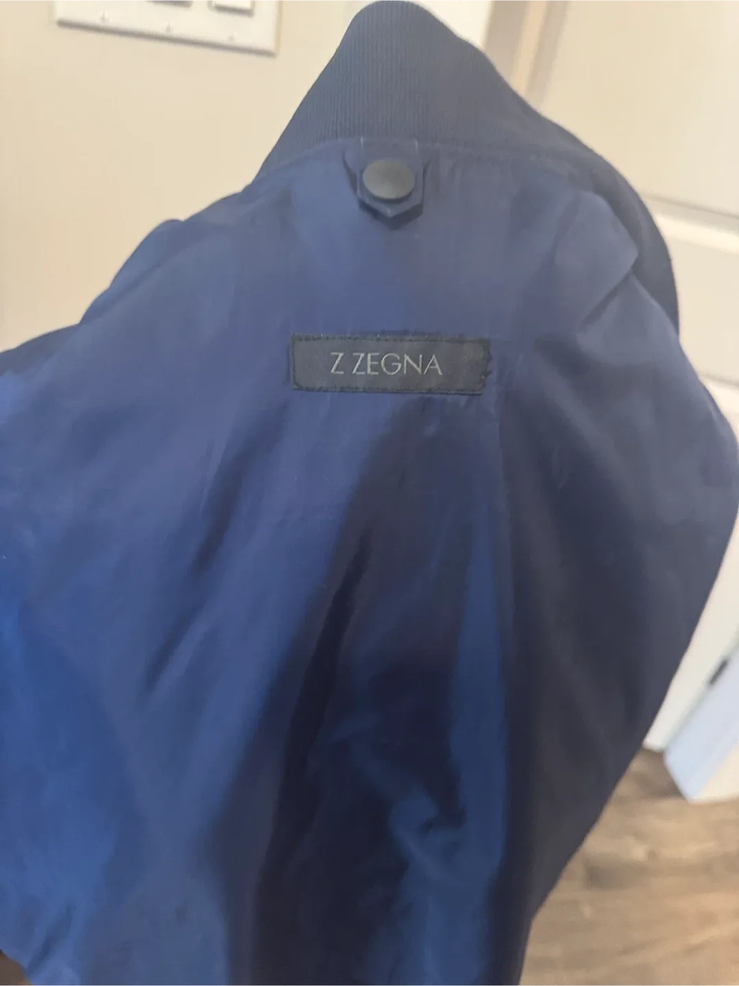 Z Zegna blue thermore vest / insert image indicator(6)