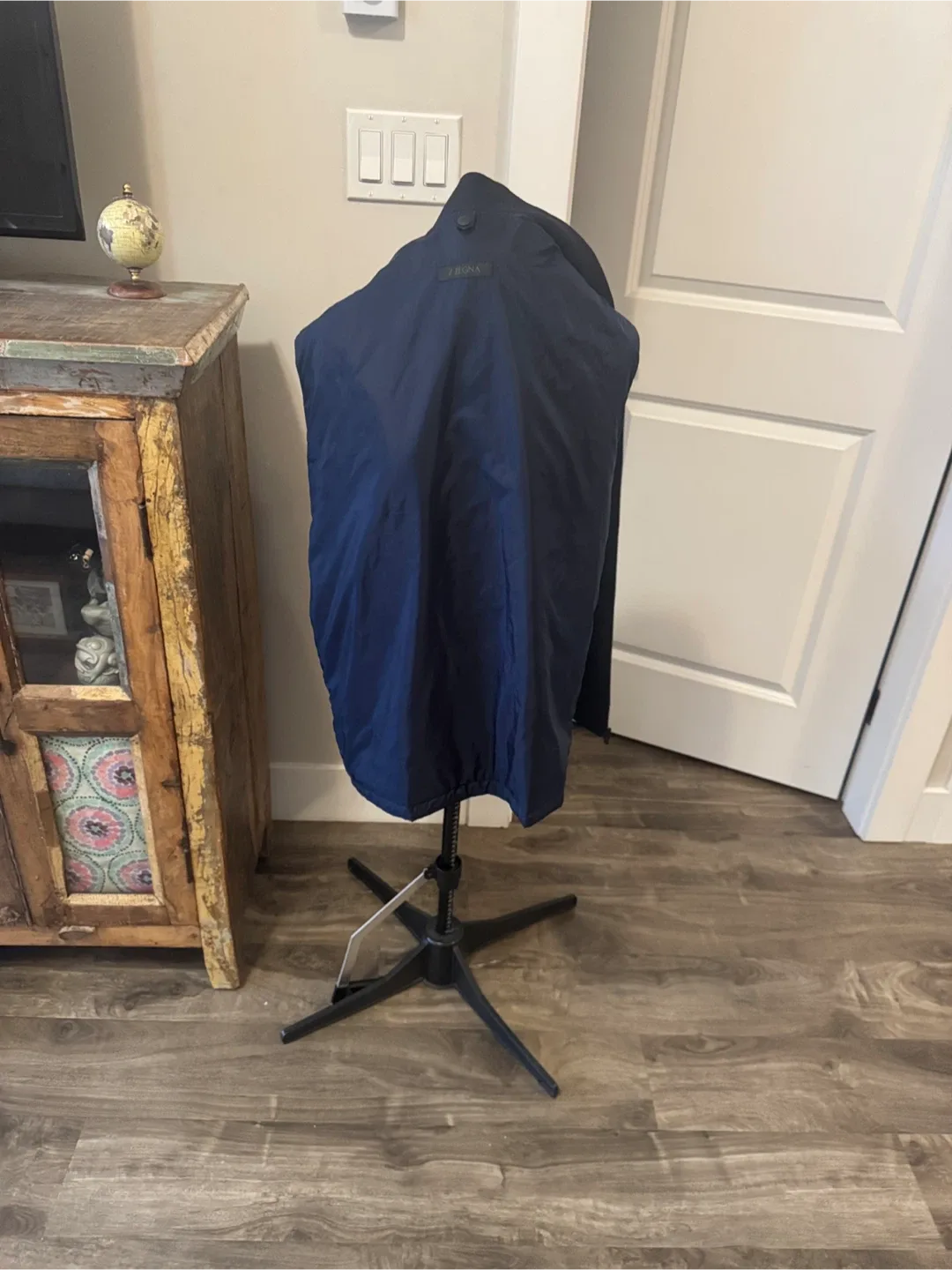 Z Zegna blue thermore vest / insert image indicator(5)